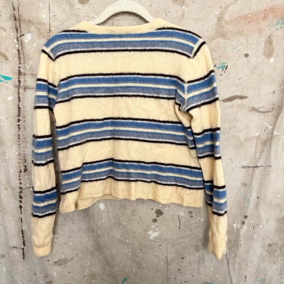Reformation Stripe Cashmere & Wool Sweater in Multi - Picture 4 of 6